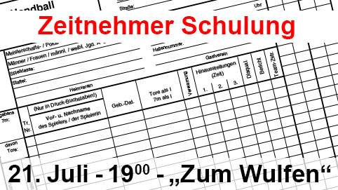 Zeitnehmer Schulung BHV Ostbayern